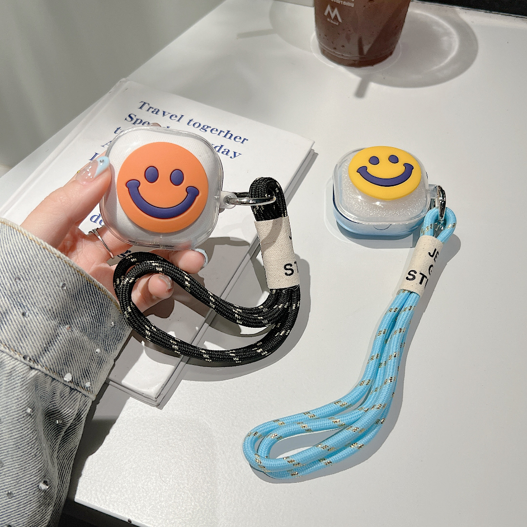 Vỏ Bảo Vệ Hộp Sạc Tai Nghe Samsung Galaxy Buds 2 / Galaxy Buds Pro 2 / Galaxy Buds Pro Có Dây Đeo Tiện Dụng