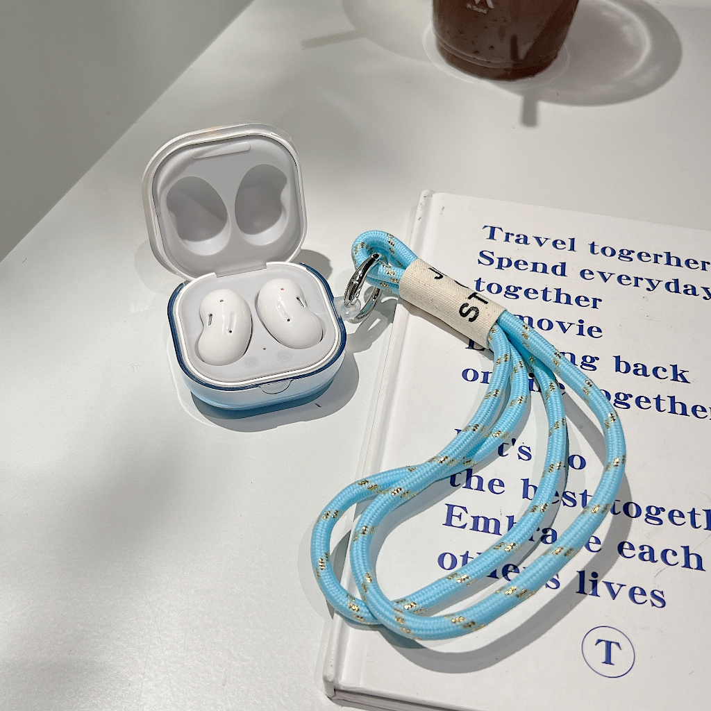 Vỏ Bảo Vệ Hộp Sạc Tai Nghe Samsung Galaxy Buds 2 / Galaxy Buds Pro 2 / Galaxy Buds Pro Có Dây Đeo Tiện Dụng