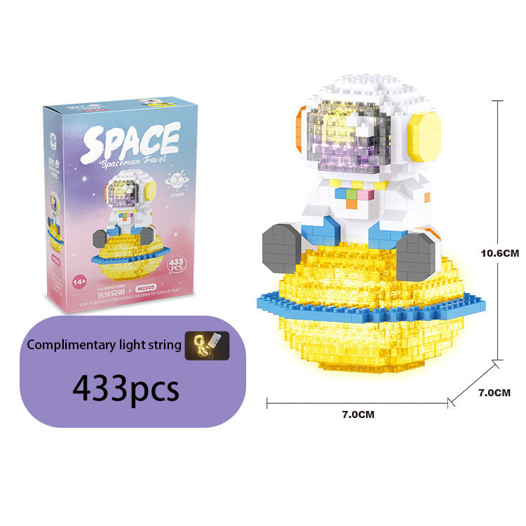 Đồ Chơi Lắp Ráp Mô Hình Phi Hành Gia Dạ Quang Nhiều Mẫu Mã Đa Dạng