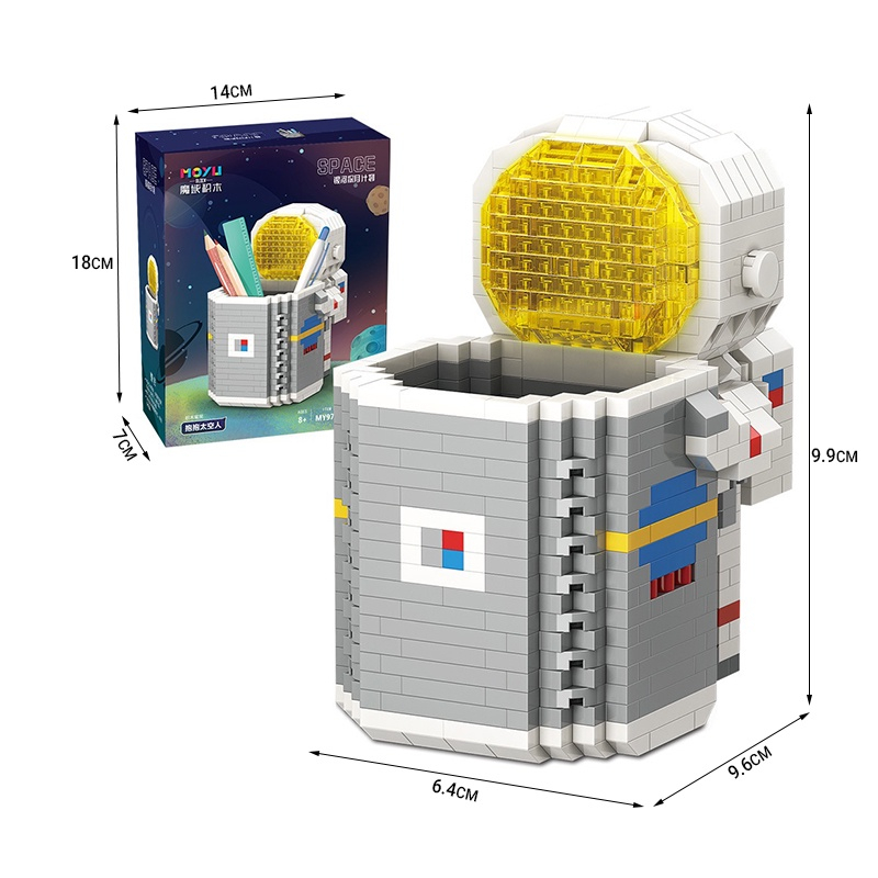 Đồ Chơi Lắp Ráp Mô Hình Phi Hành Gia Hoạt Hình Sáng Tạo Cho Trẻ Em