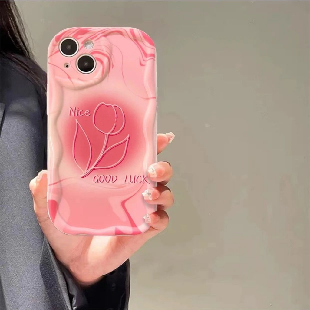 Ốp Điện Thoại Họa Tiết Hoa Hồng Cho iPhone 11Promax 7 8plus 6s 12mini 13 14ProMax XR XsMax X SE