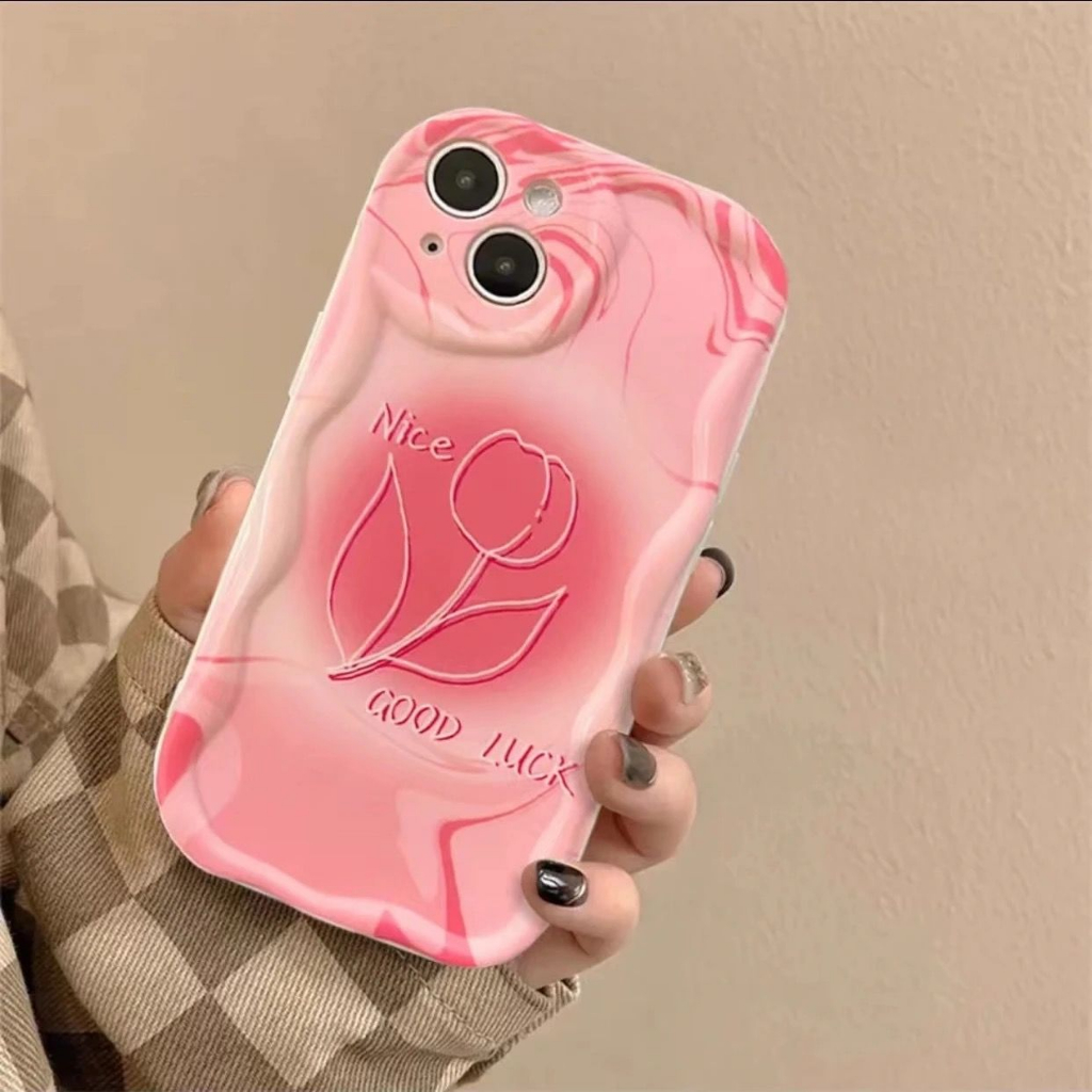 Ốp Điện Thoại Họa Tiết Hoa Hồng Cho iPhone 11Promax 7 8plus 6s 12mini 13 14ProMax XR XsMax X SE