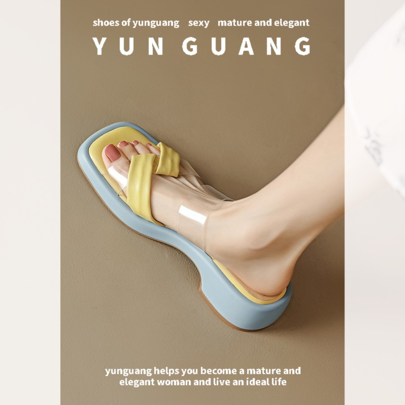 Dép Sandal Đế Xuồng Dày Thời Trang Mùa Hè Cho Nữ