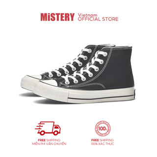  MiSTERY Giày Thể Thao Giày Sneaker Cổ Cao Giày Vải Nữ MIS-19 