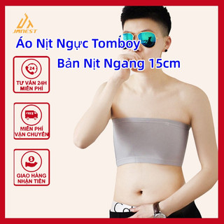 Áo nịt ngực tomboy bản nịt ngang 15cm áo nịt ngực dạng ống thoáng khí tomboy