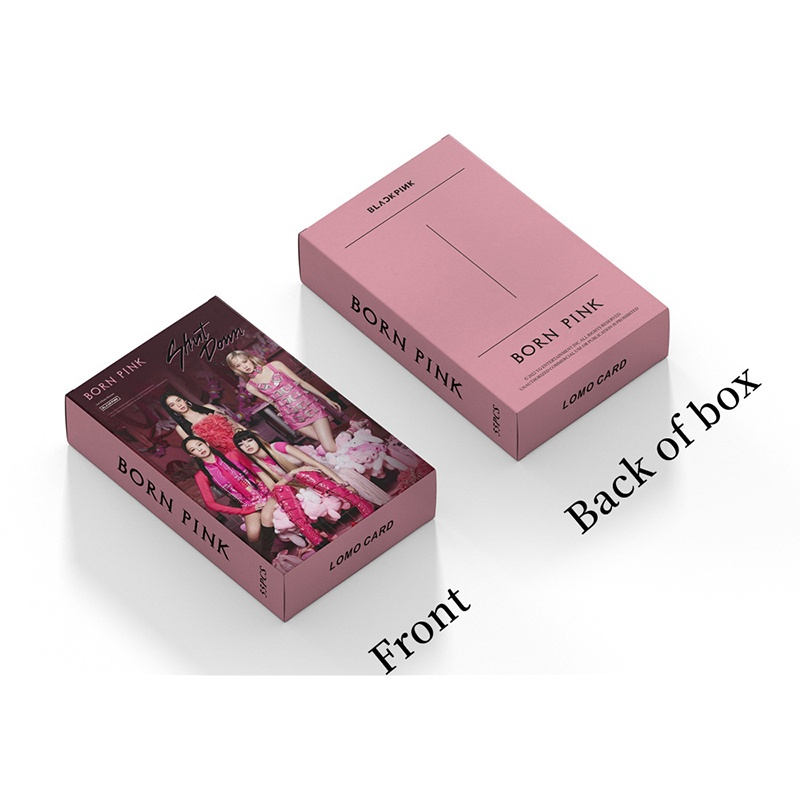 Hộp 55 Ảnh LOMO Card Jennie Jisoo Nhóm Blackpink