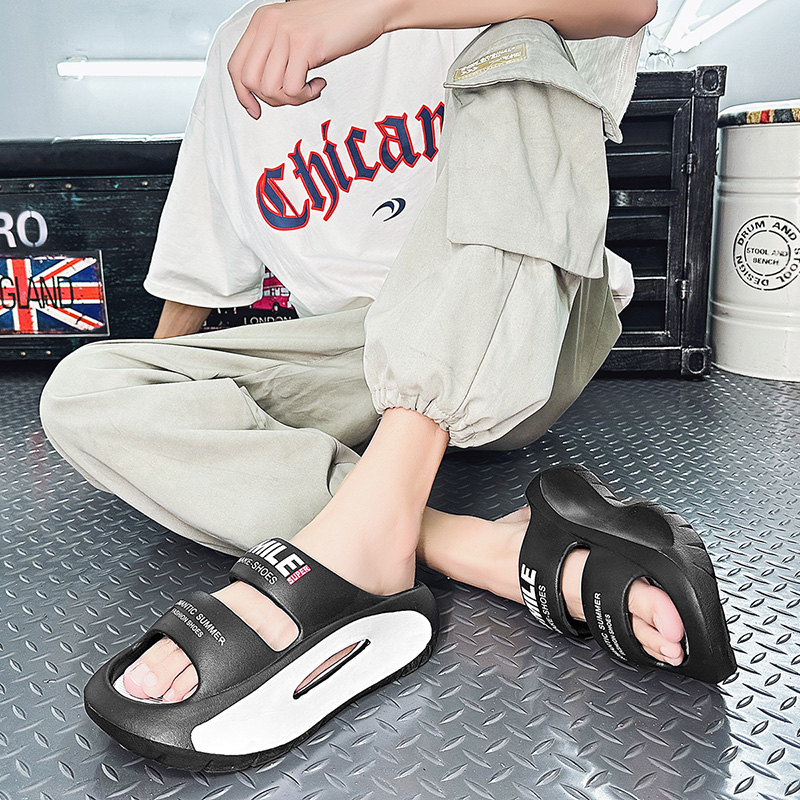 Dép Quai Ngang Đế Dày Chống Trượt Thời Trang Mùa Hè Cho Nam