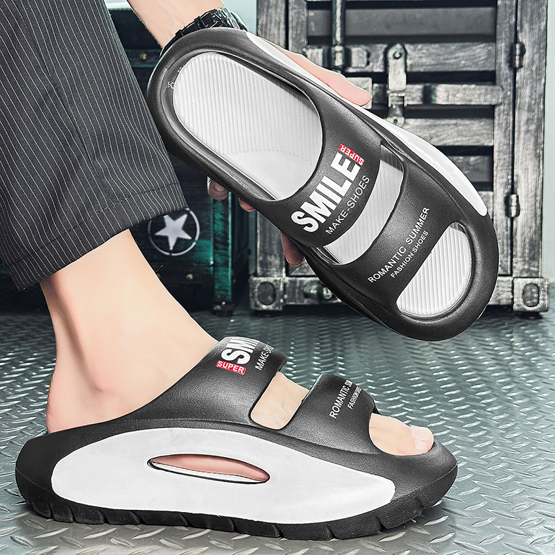 Dép Quai Ngang Đế Dày Chống Trượt Thời Trang Mùa Hè Cho Nam