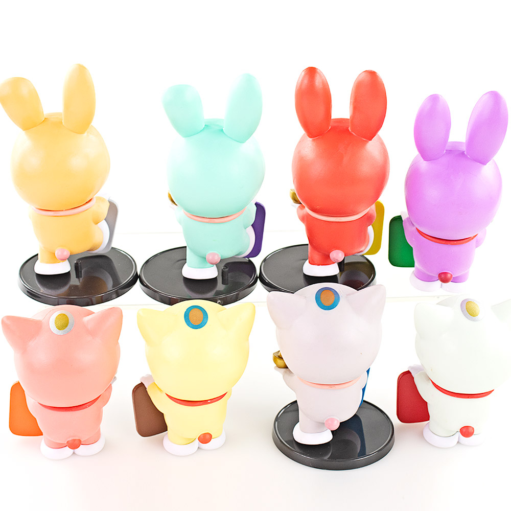 Set 8 Mô Hình Nhân Vật Phim Hoạt Hình Doraemon Xinh Xắn