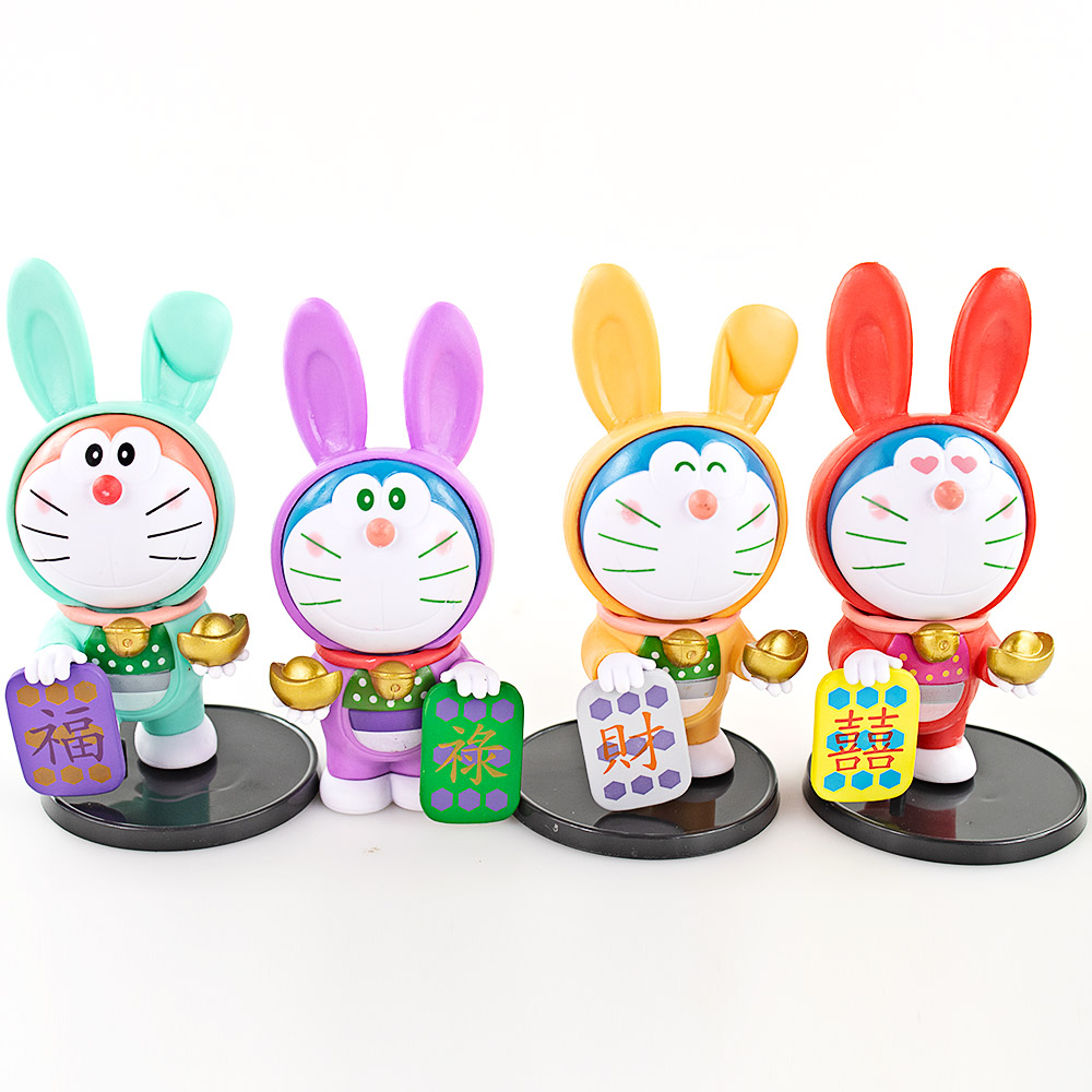 Set 8 Mô Hình Nhân Vật Phim Hoạt Hình Doraemon Xinh Xắn