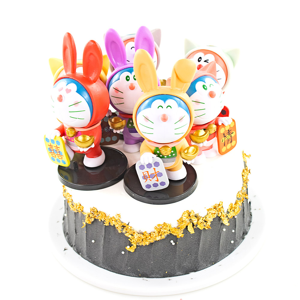 Set 8 Mô Hình Nhân Vật Phim Hoạt Hình Doraemon Xinh Xắn