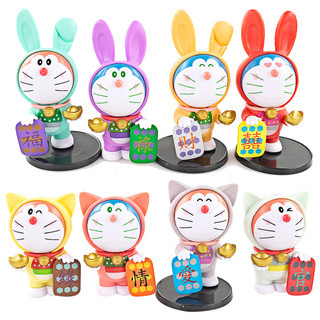 Set 8 mô hình nhân vật phim hoạt hình doraemon xinh xắn