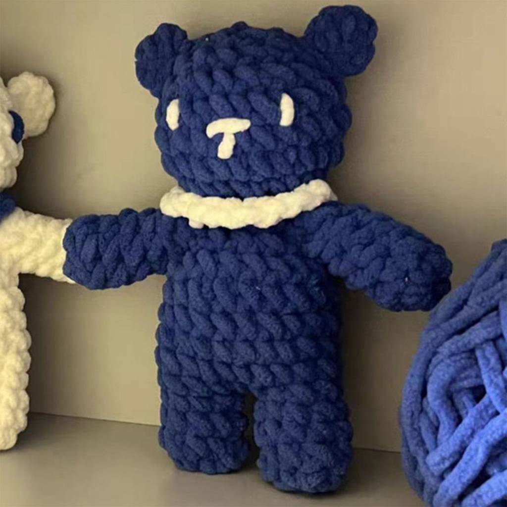 * DIY Gói Nguyên Liệu Tự Móc Len Gấu Teddy Dễ Thương- Quà Tặng Handmade Tự Làm Ý Nghĩa MARGIE K.