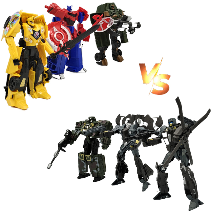 Set 2-3 Mô Hình Đồ Chơi robot Biến Hình Optimus Prime