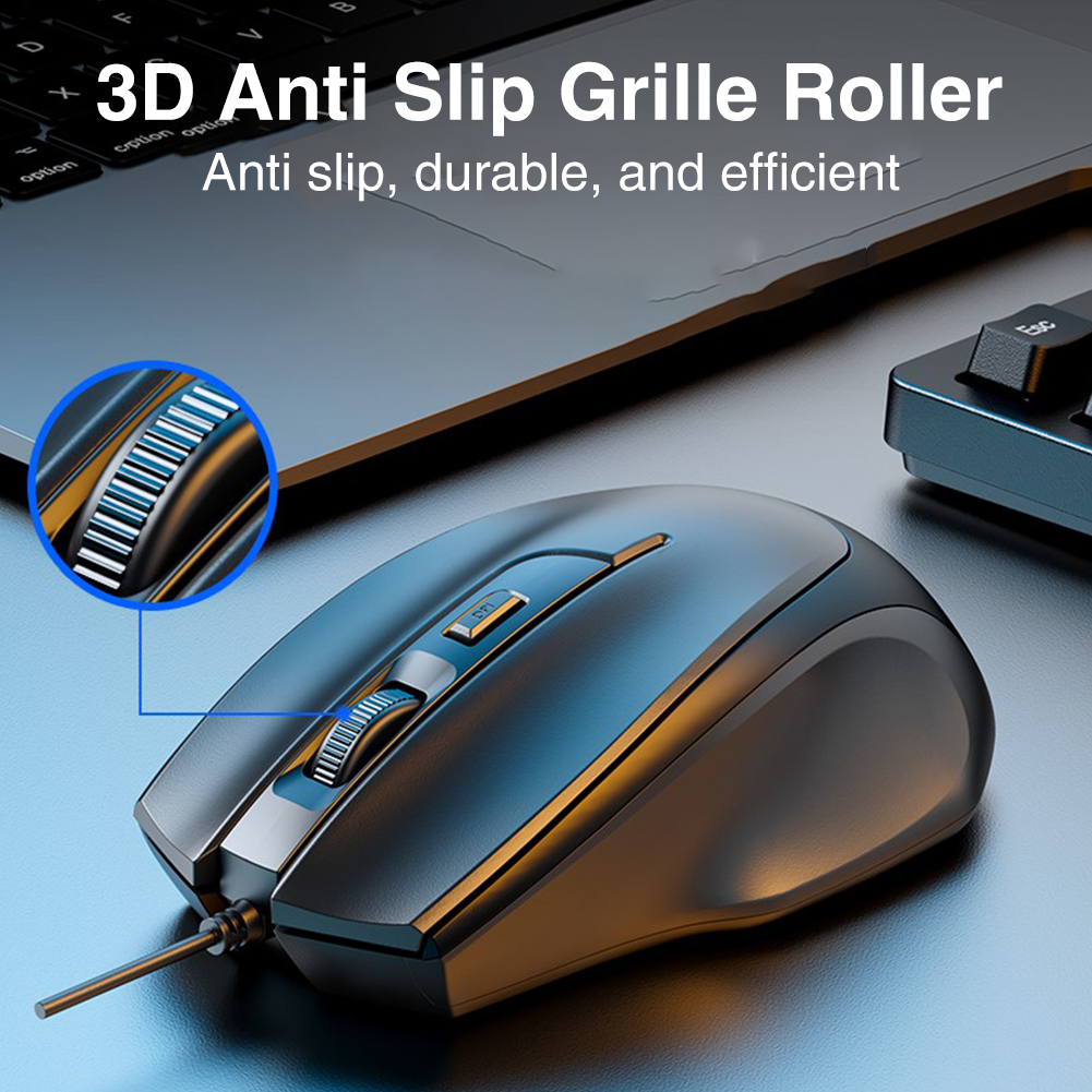 Chuột Gaming HP M150 Quang HọC Có Dây Với 6 NúT BấM + Dây CáP 1000-1600 DPI 1.5M Cho laptop / notebook /