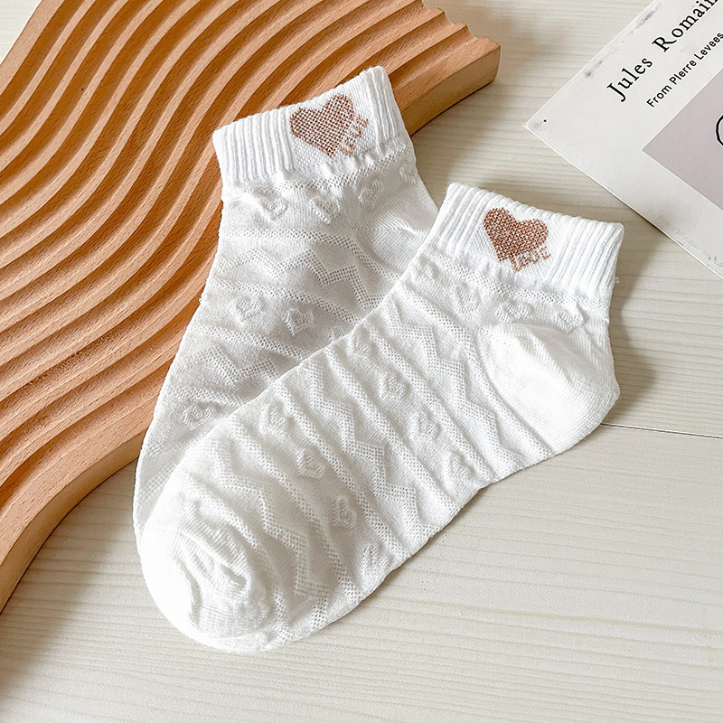 5 mô hình vớ ngắn thời trang vớ dễ thương mô hình kết cấu mềm mại ISS1002