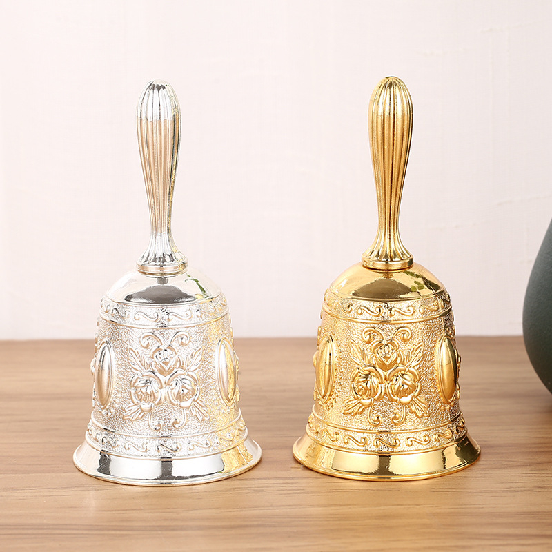 Chuông lắc Cầm Tay Bằng Kim Loại Phong Cách Vintage Chiêu tài