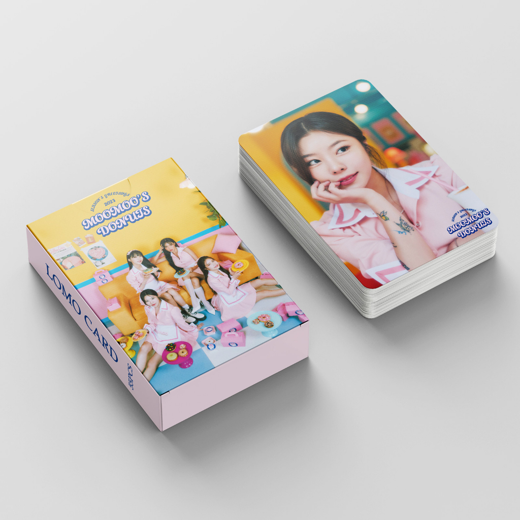 Mamamoo Album MIC ON Photocard Lomo Card Postcard
