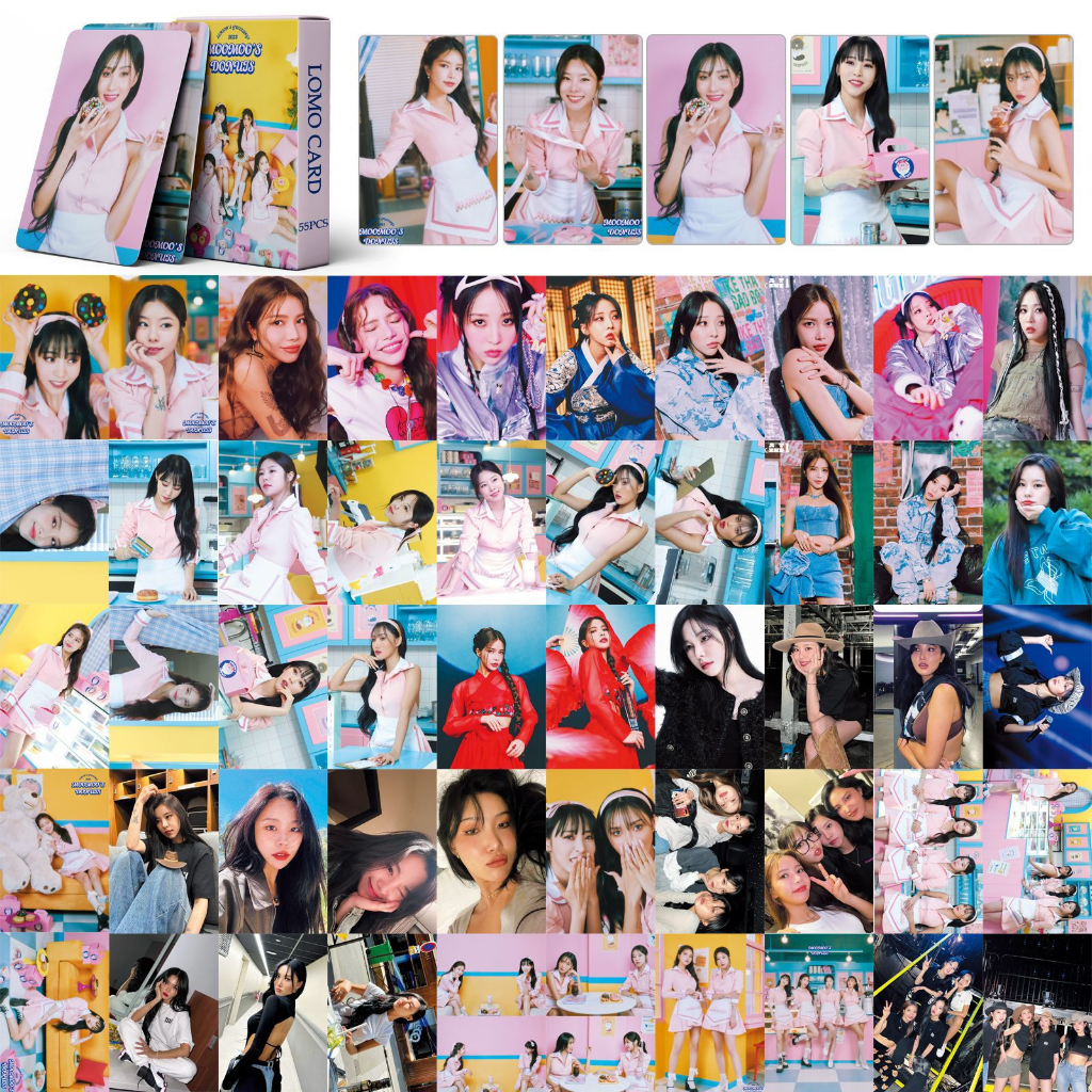 MAMAMOO ILLELLA Album Photocard Lomo Card Postcard