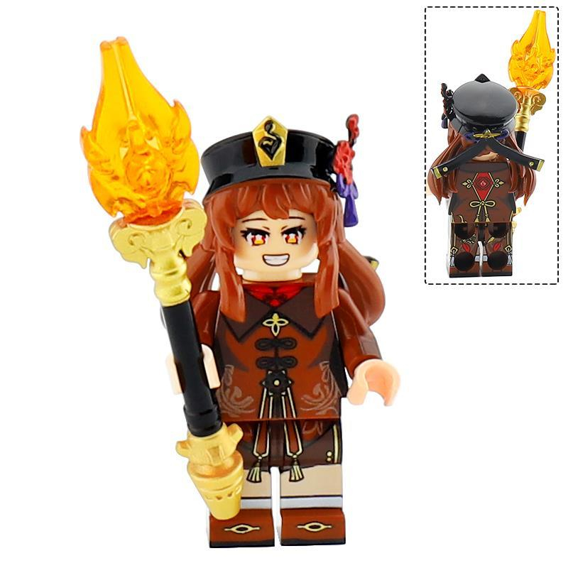 Mô Hình Đồ Chơi Mini Genshin Va Chạm Qiqi Shogun Zhongli Hutao
