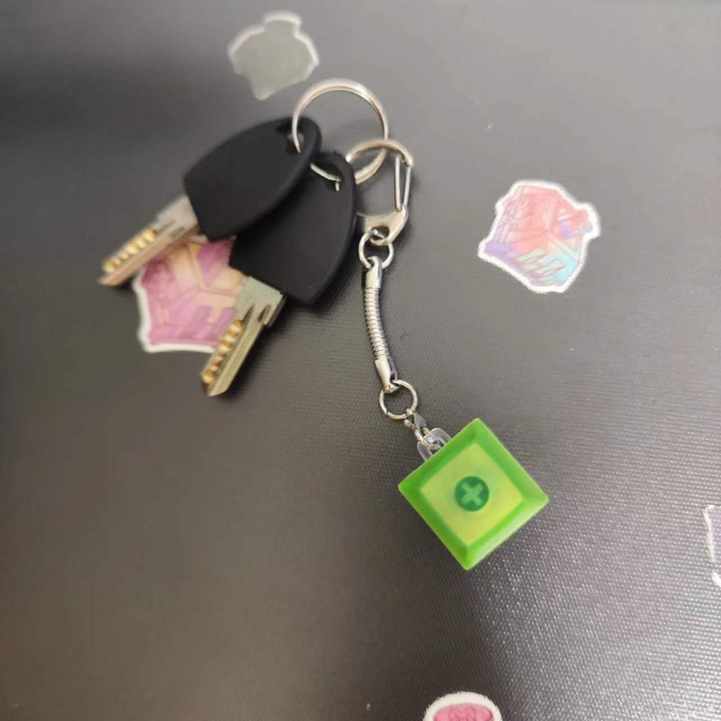 -LW- OUTEMU Creative Keychain Key Ring