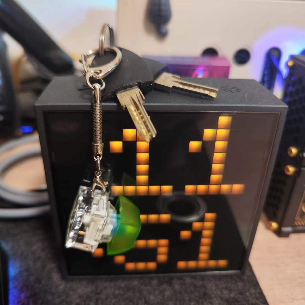 -LW- OUTEMU Creative Keychain Key Ring