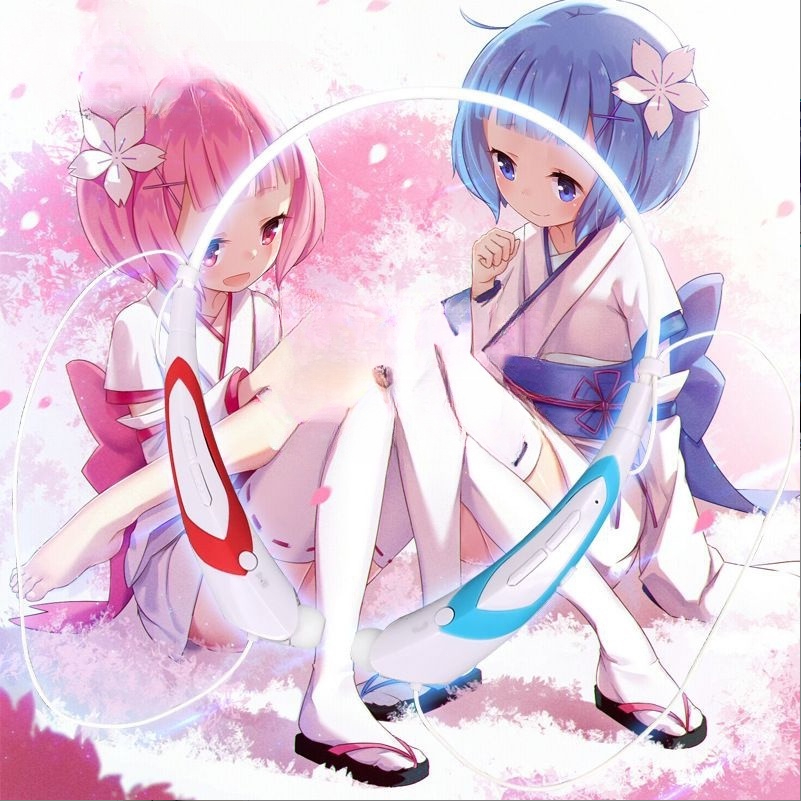 Tai nghe không dây Đeo Cổ Hai Chiều Phong Cách Anime