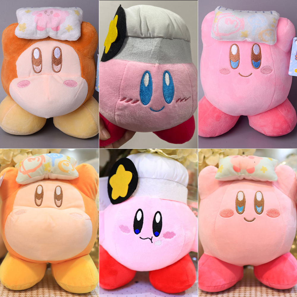 Búp Bê Nhồi Bông Mềm Mại Hình Nhân Vật Game Nintendo 6 Kiểu Dáng Kirby Dũng Cảm Kirby