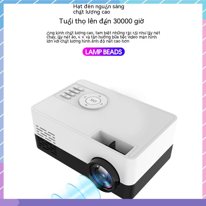 Màn Hình Máy Chiếu Mini 1080P HD Tích Hợp Đèn LED Cho Samsung / Xiaomi / vivo / oppo