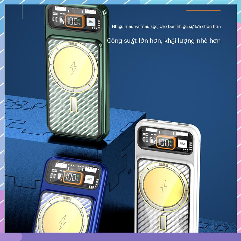 Pin Sạc Dự Phòng Hai Trong Một PD22.5W 10000mAh Có Màn Hình Ký Tự Nhanh Cho Samsung / Xiaomi / oppo / vivo