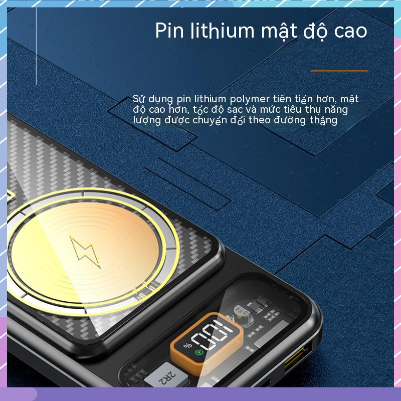 Pin Sạc Dự Phòng Hai Trong Một PD22.5W 10000mAh Có Màn Hình Ký Tự Nhanh Cho Samsung / Xiaomi / oppo / vivo