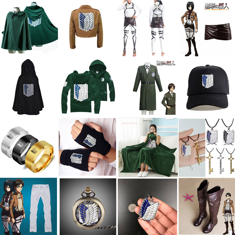 Chân Váy Da Hóa Trang Nhân Vật Trong Phim Attack on Titan