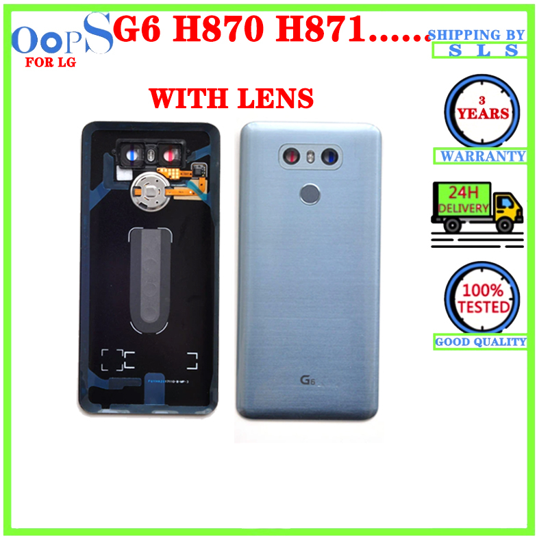 Nắp Lưng Điện Thoại Bằng Kính Dành Cho lg g6 h870 h871 h873 ls993 +