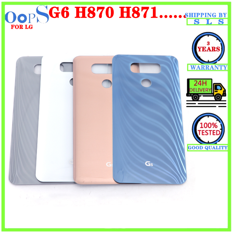 Nắp Lưng Điện Thoại Bằng Kính Dành Cho lg g6 h870 h871 h873 ls993 +
