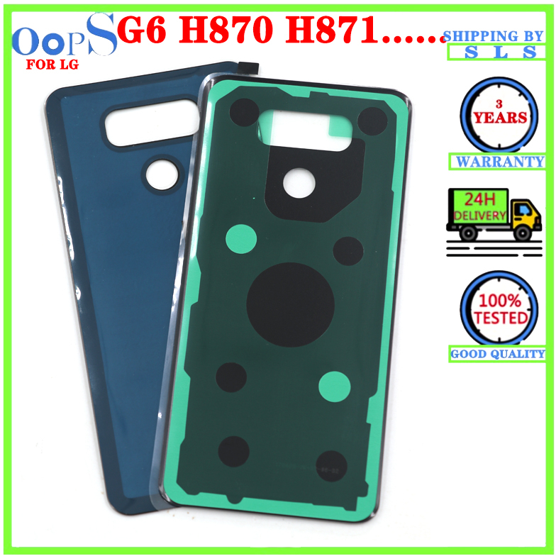 Nắp Lưng Điện Thoại Bằng Kính Dành Cho lg g6 h870 h871 h873 ls993 +