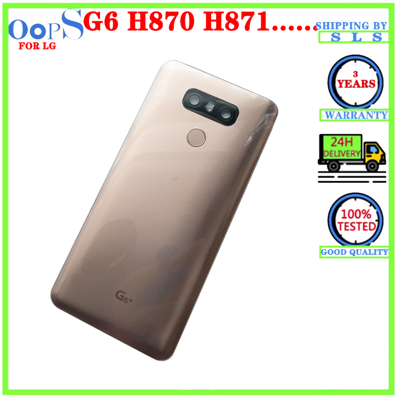 Nắp Lưng Điện Thoại Bằng Kính Dành Cho lg g6 h870 h871 h873 ls993 +