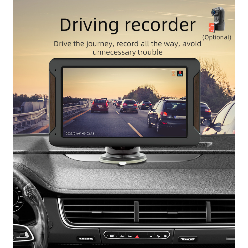 Máy Phát Đa Phương Tiện Không Dây Màn Hình Cảm Ứng 7inch Thông Dụng Cho BMW VW Nissan Benz KIA