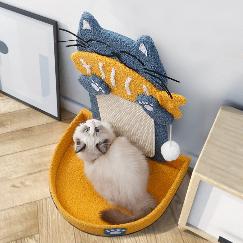 Elsabell . Bảng Cào Móng Đa Năng Dành Cho Mèo Đồ Chơi Cào Móng Dễ Thương Cho Mèo Cưng