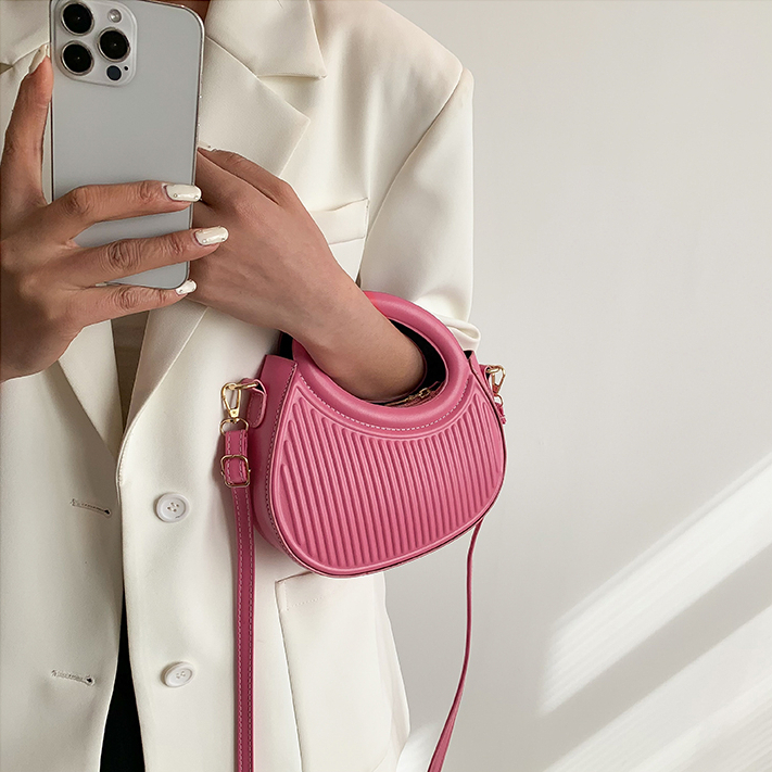 Có hàng sẵn Casual Bags Túi xách PU Phong cách đơn giản Messenger Trọng lượng nhẹ nữ thông thường để đi du lịch hàng ngày