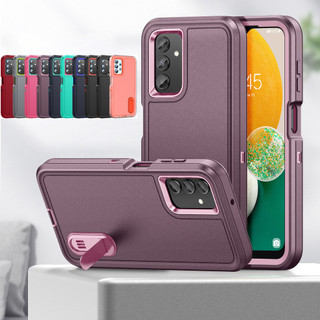 Dành Cho Samsung A13 A53 A54 A26 A56 A36 A14 Cấp Quân Sự Chống Sốc Hai Lớp Có Chân Đế