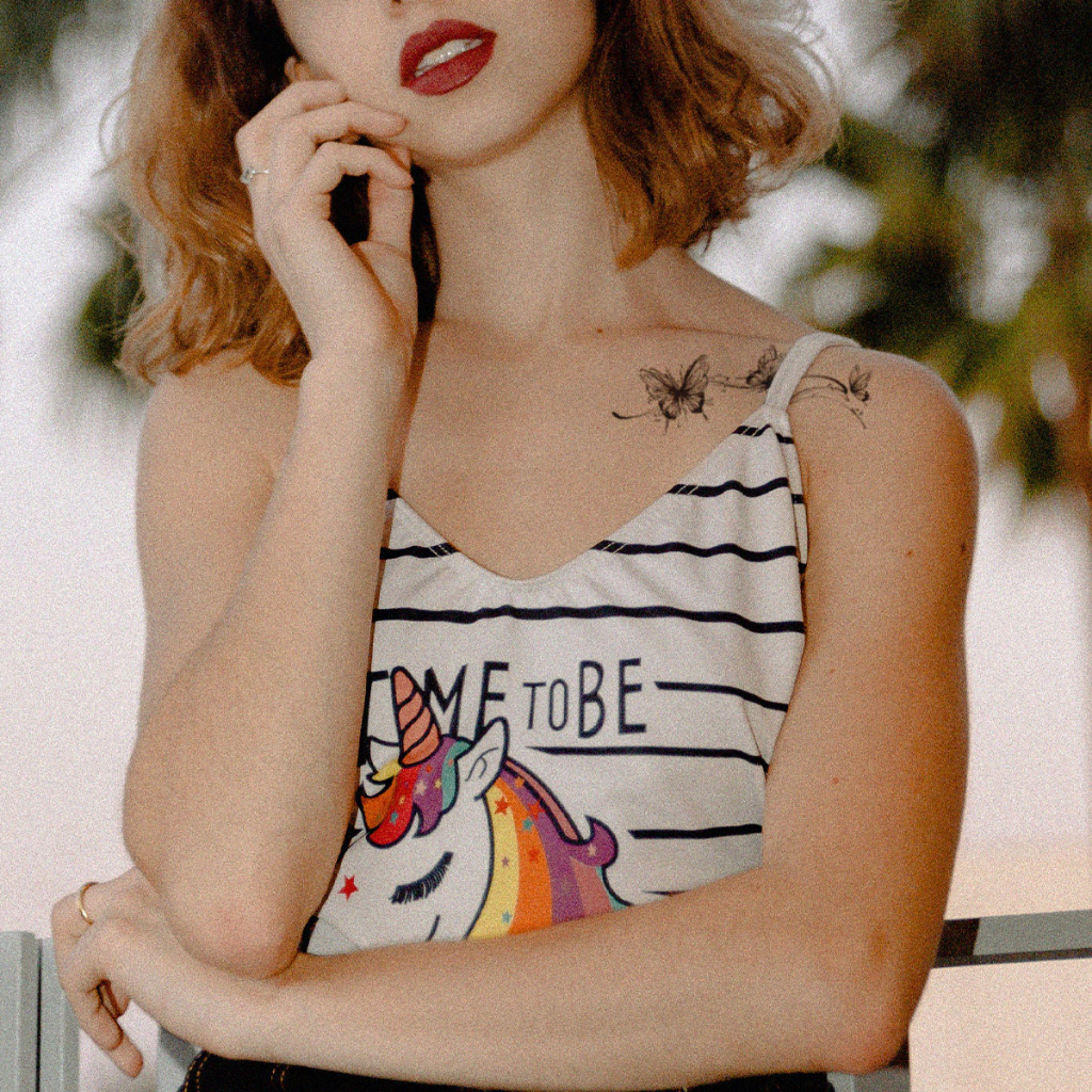 Miếng dán hình xăm tạm thời INKARTLINK MAGIC TATTOO chống thấm nước lâu trôi lên đến 2 tuần