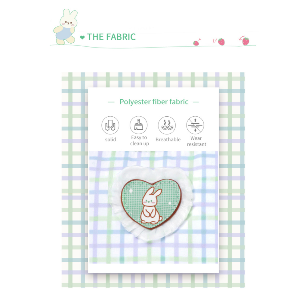 Mr. ace Homme Túi Xách Đeo Một Vai Dạng Thanh Kẹp Hình Thỏ Tình Yêu Mùa Hè Cho Nữ