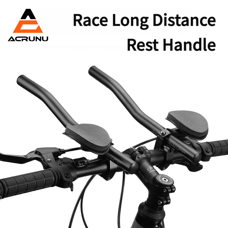 ACRUNU 8cm có thể điều chỉnh Giảm Xóc tay cầm hỗ trợ xe đạp leo núi Phụ kiện đi xe đạp công thái học siêu nhẹ