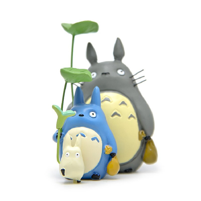 1 Mô Hình Nhân Vật Hayao Miyazaki Anime My Neighbor Totoro 3-6.5cm Bằng PVC