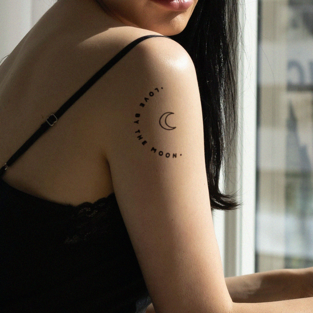 Miếng dán hình xăm tạm thời chống nước 2 tuần, miếng dán hình xăm ma thuật 15 ngày, hình xăm giả