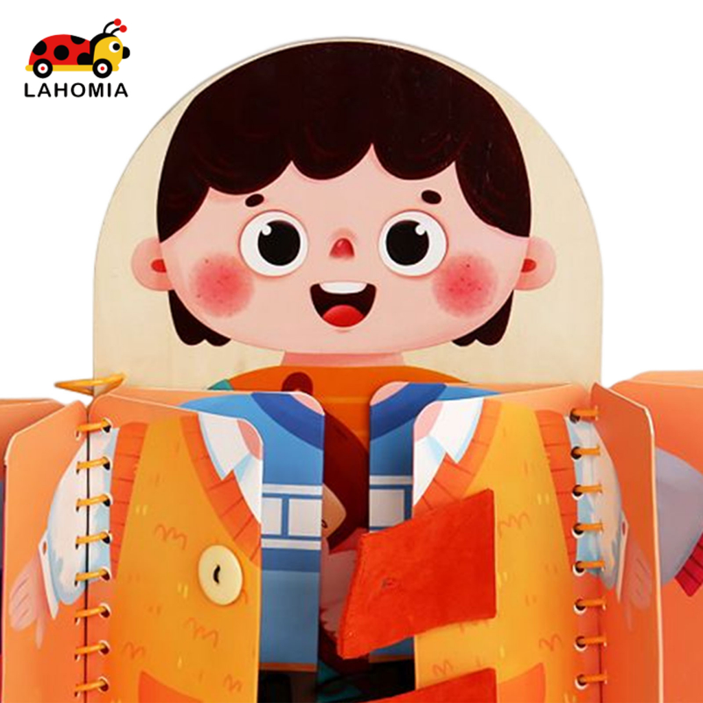 LAHOMIA Bảng Đồ Chơi Busy Bằng Nhựa Theo Phương Pháp Life Montessori Cho Bé