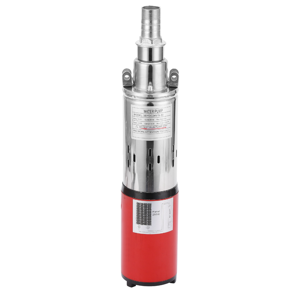 Máy bơm năng lượng mặt trời Máy bơm trục vít DC nâng cao DC24V