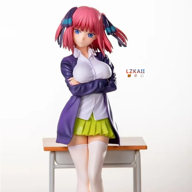 Mô Hình Đồ Chơi Nhân Vật Nakano Nino Trong Phim Hoạt Hình "The Quintessential Quintuplets" Dài 20Cm