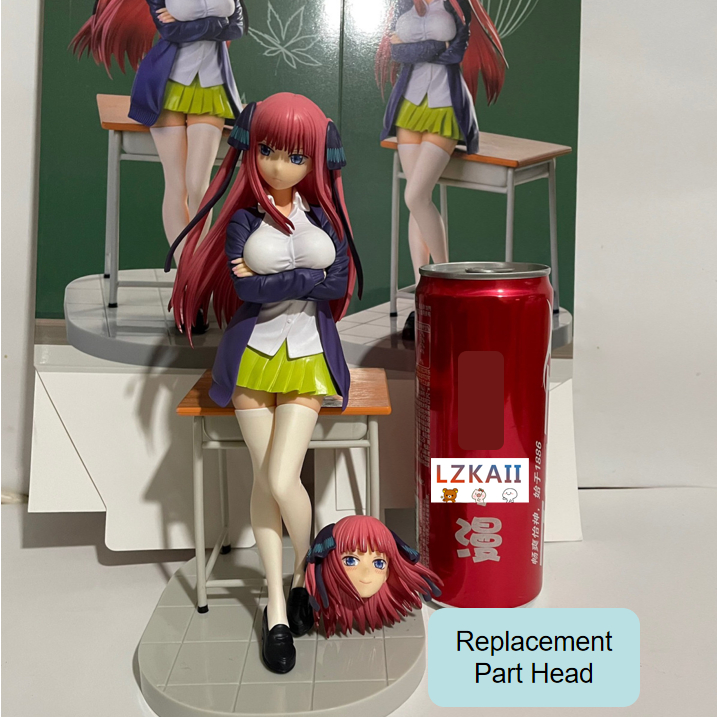 Mô Hình Đồ Chơi Nhân Vật Nakano Nino Trong Phim Hoạt Hình "The Quintessential Quintuplets" Dài 20Cm