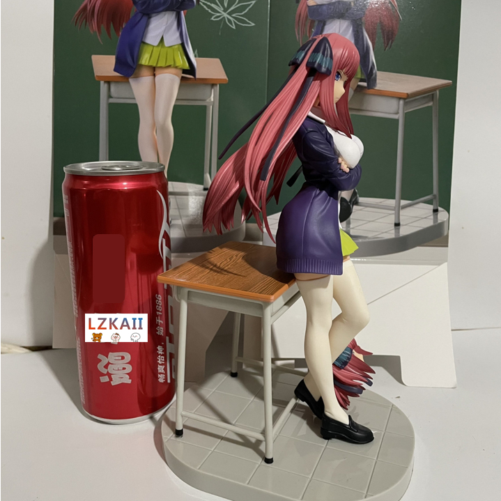 Mô Hình Đồ Chơi Nhân Vật Nakano Nino Trong Phim Hoạt Hình "The Quintessential Quintuplets" Dài 20Cm